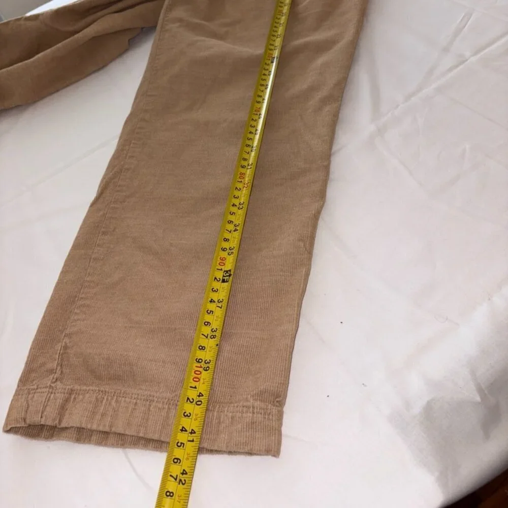 Peter Millar Men's Tan Brown Corduroy Pants Size 42 Traditional Business Casual